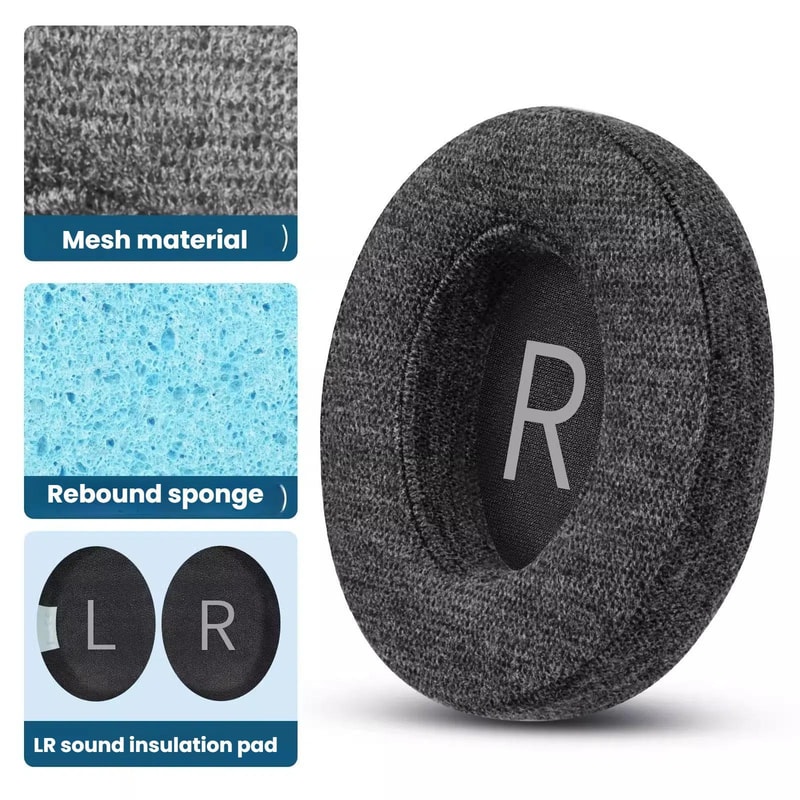 Bose NC700 Replacement Ear Pads Soft Cotton Cushion Covers With Noise Isolation 2