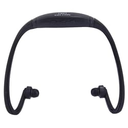sh w1fm wireless sports earbuds with fm radio & waterproof sweatproof stereo sound