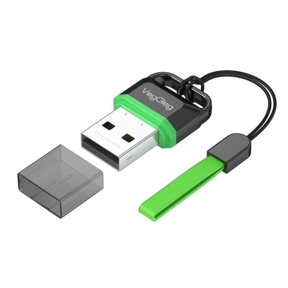 VegGieg Bluetooth 53 USB Adapter For PC Wireless Audio Multi Device Connectivity 7