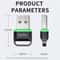 VegGieg Bluetooth 53 USB Adapter For PC Wireless Audio Multi Device Connectivity 1