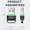 VegGieg Bluetooth 53 USB Adapter For PC Wireless Audio Multi Device Connectivity 1