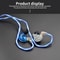KZ 498 Core 2Pin Headphone Upgrade Cable With 35mm Plug For Clear HiFi Sound 6