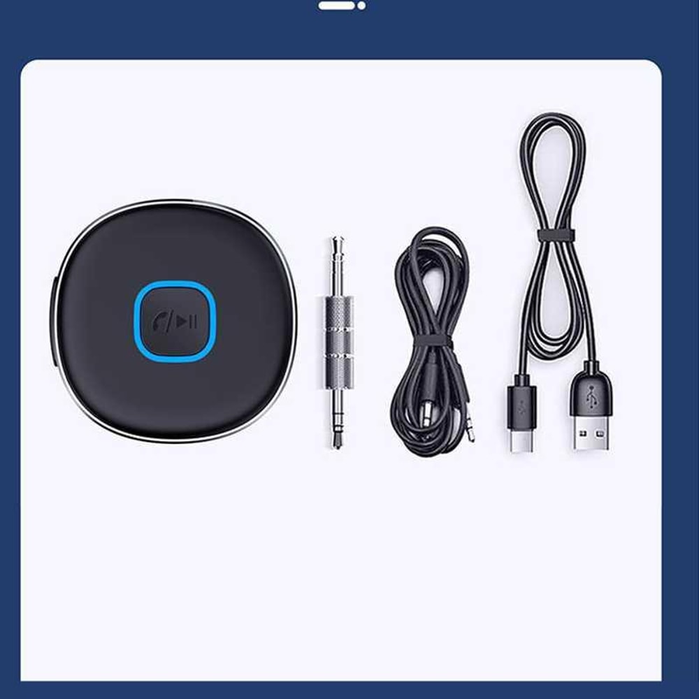 J33 Bluetooth 50 AUX Audio Receiver For Car Stereo Wired Headphones 10