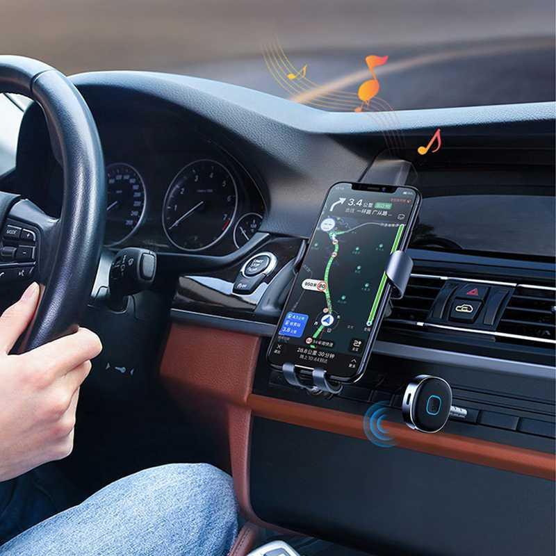 J33 Bluetooth 50 AUX Audio Receiver For Car Stereo Wired Headphones 4