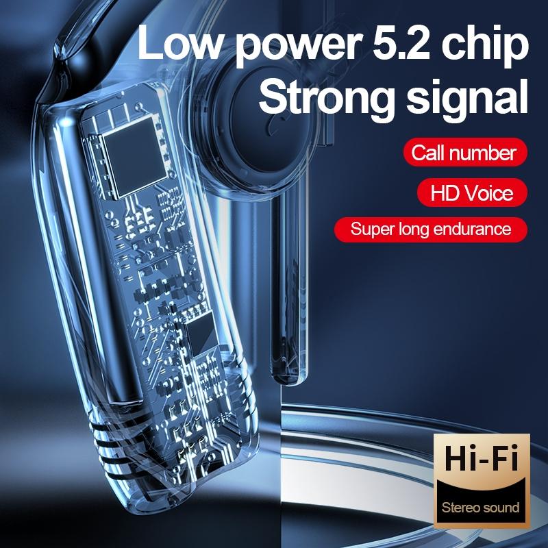 M99 Bluetooth Business Headset With AI Noise Reduction Adjustable Earhook 6