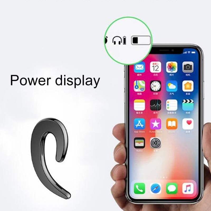 Open Ear Bone Conduction Bluetooth Sports Headphones With Noise Reduction Mic 6