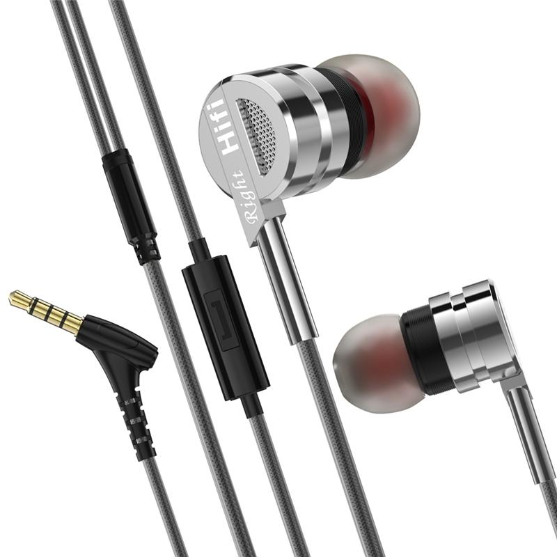 D05 Metal Stereo Wired Earbuds With Mic And Noise Isolation For Music Calls 4