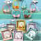 Kids Cartoon Wired Headphones With Mic Bass Sound For School Travel Tablets 9