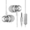 Universal 35mm Wired Earbuds With Mic For Phones Laptops MP3 Players 0