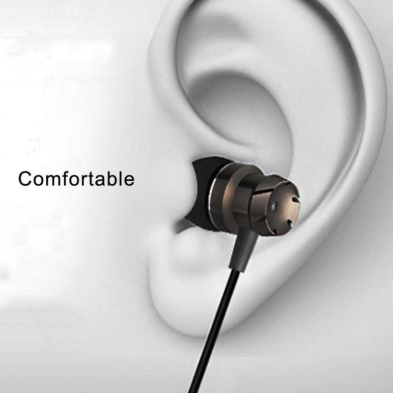 Universal 35mm Wired Earbuds With Mic For Phones Laptops MP3 Players 3