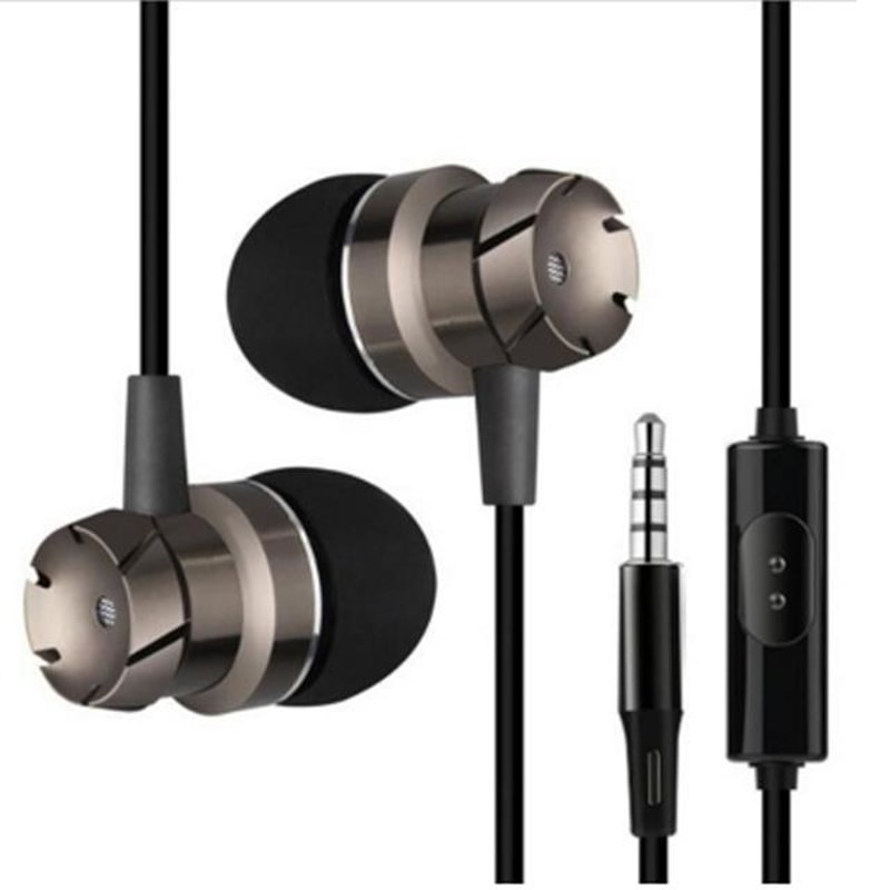 Universal 35mm Wired Earbuds With Mic For Phones Laptops MP3 Players 10