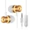 Universal 35mm Wired Earbuds With Mic For Phones Laptops MP3 Players 6