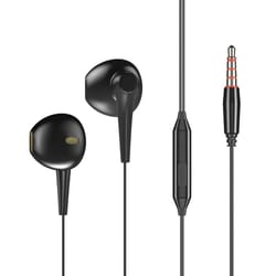 lanzero wired sports earbuds with mic & surround sound for running gaming & everyday use