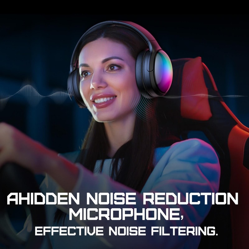 ONIKUMA B3 Wireless Gaming Headphones With Bluetooth 53 And Noise Reducing Mic 6