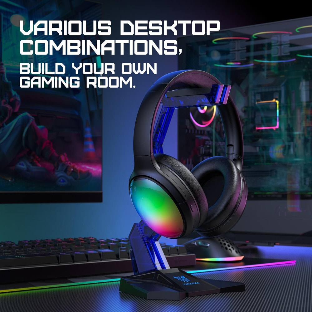 ONIKUMA B3 Wireless Gaming Headphones With Bluetooth 53 And Noise Reducing Mic 7