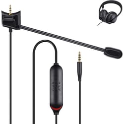 zs0242 gaming headphone cable for bose qc45 with oxygen free copper audio connection