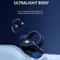 AeroSound Clip On Bluetooth Headphones With Digital Display Open Ear Comfort 9