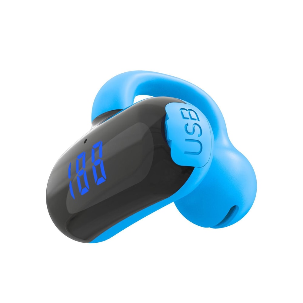 AeroSound Clip On Bluetooth Headphones With Digital Display Open Ear Comfort 10