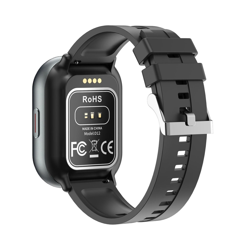 D12 Smartwatch Earbuds Combo With Bluetooth Calling Health Tracking 1