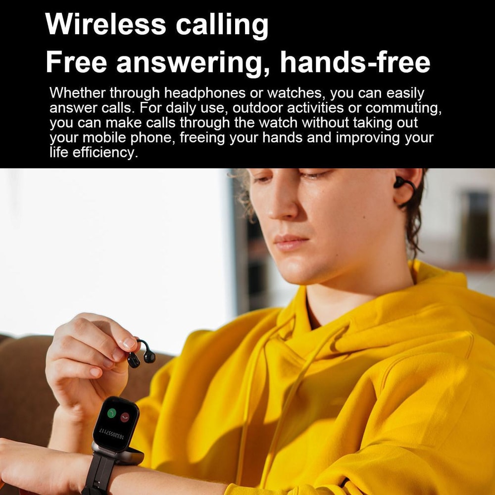 D12 Smartwatch Earbuds Combo With Bluetooth Calling Health Tracking 3
