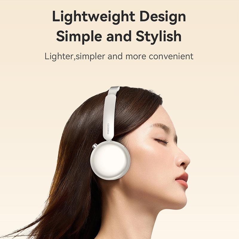 F4 Wireless ANC Headphones With ENC Mic 120H Playtime For Travel Gaming Work 1