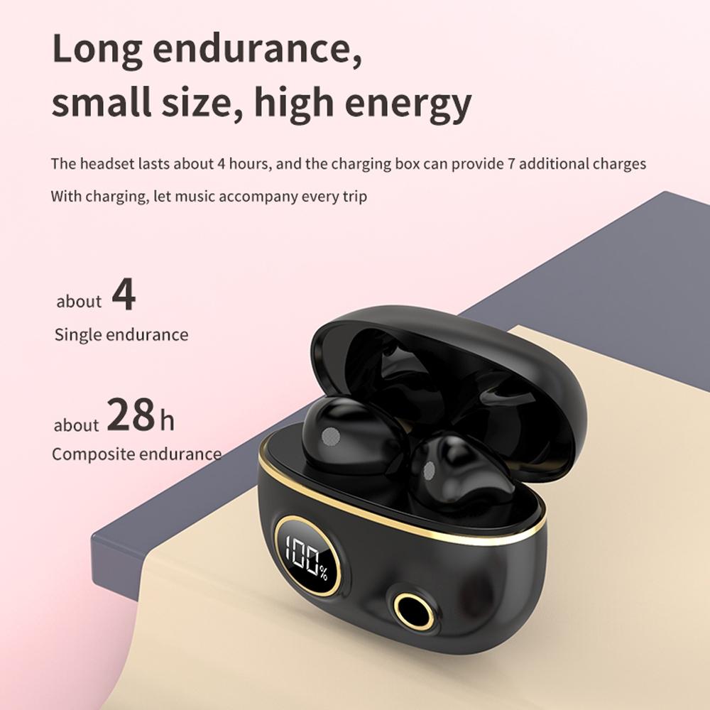 PRO100 Bluetooth 52 Wireless Earbuds With Noise Canceling LED Charging Case 11