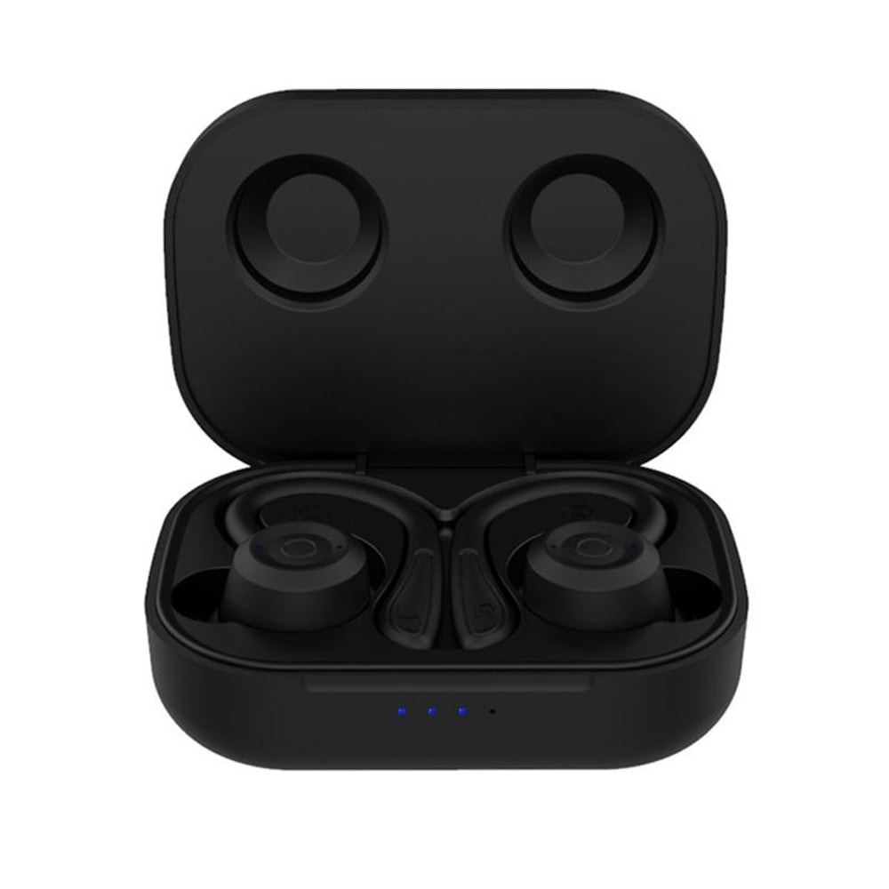 T20 Bluetooth 50 Sports Earbuds With Ear Hooks Deep Bass IPX6 Waterproof Charging Case 1