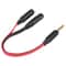 Dual Headphone Splitter Cable For Phones Tablets Car Stereo Audio Sharing 2