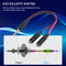 Dual Headphone Splitter Cable For Phones Tablets Car Stereo Audio Sharing 6