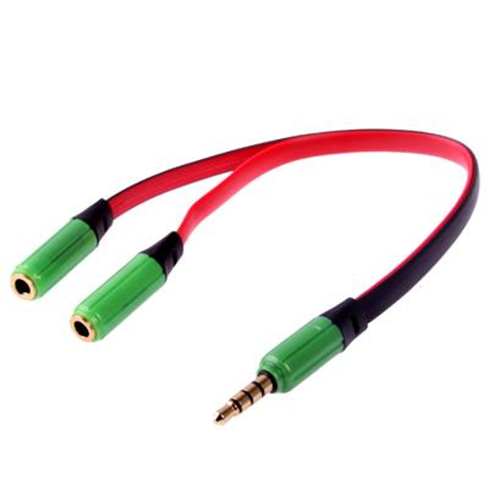 Dual Headphone Splitter Cable For Phones Tablets Car Stereo Audio Sharing 5