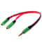 Dual Headphone Splitter Cable For Phones Tablets Car Stereo Audio Sharing 5