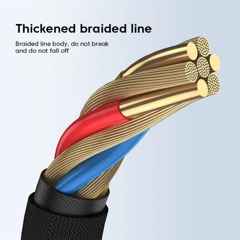 USB C Lightning To 35mm Headphone Adapter With DAC Audio And Braided Cable 7
