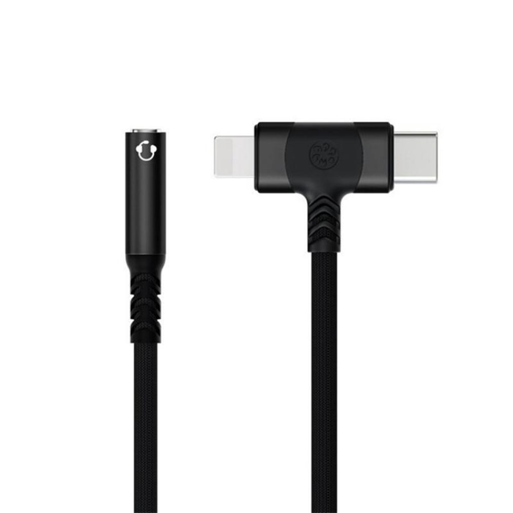 USB C Lightning To 35mm Headphone Adapter With DAC Audio And Braided Cable 6