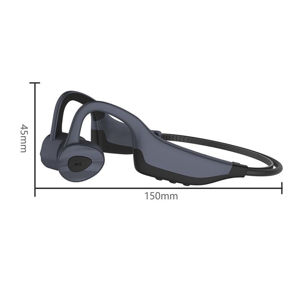 K7 Open Ear Bone Conduction Headphones With 16GB MP3 IPX8 Waterproof Bluetooth 50 4