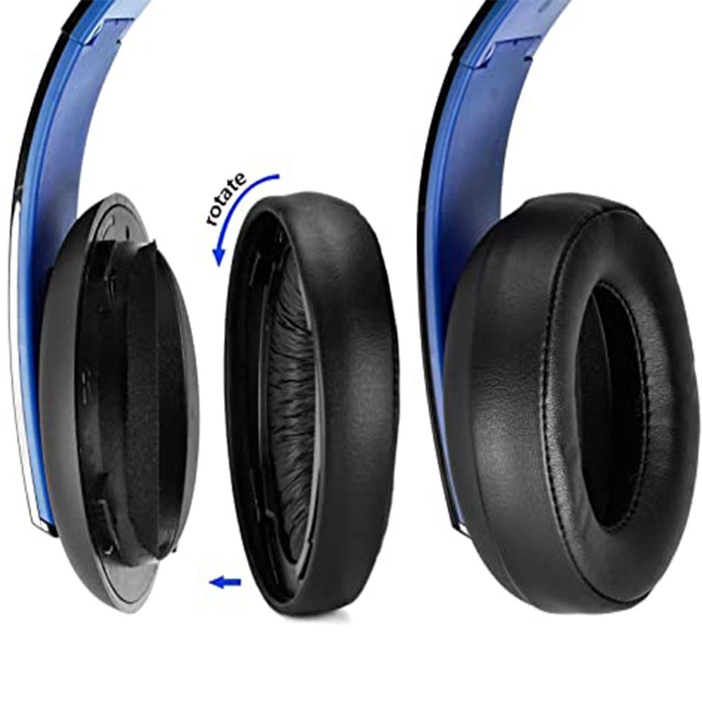 Soft Replacement Ear Pads For PS4 Gold Wireless Headset Comfortable Noise Isolating Earmuff Covers 6