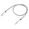 EMK Braided 35mm Audio Extension Cable With Gold Plated Connector For Headphones Speakers Laptops 2