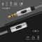 EMK Braided 35mm Audio Extension Cable With Gold Plated Connector For Headphones Speakers Laptops 4