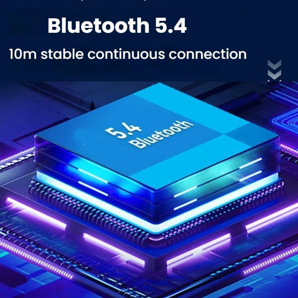 Bluetooth 54 Sports Earbuds Clip On Single Ear Headset With IPX5 Waterproof 8H Playtime 7