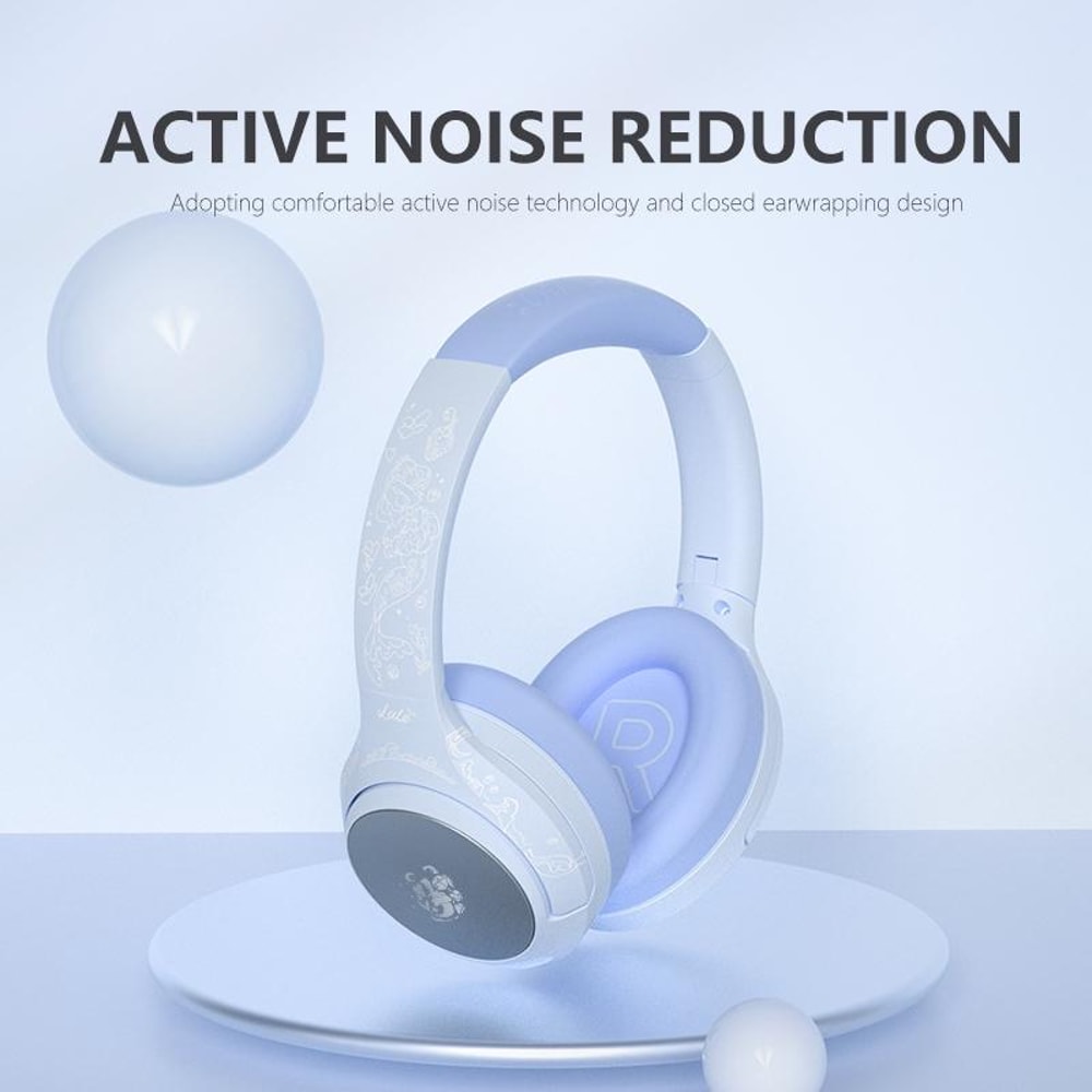 GT2 Wireless Gaming Headphones With ANC Noise Cancelling HiFi Bass Low Latency Bluetooth 53 1
