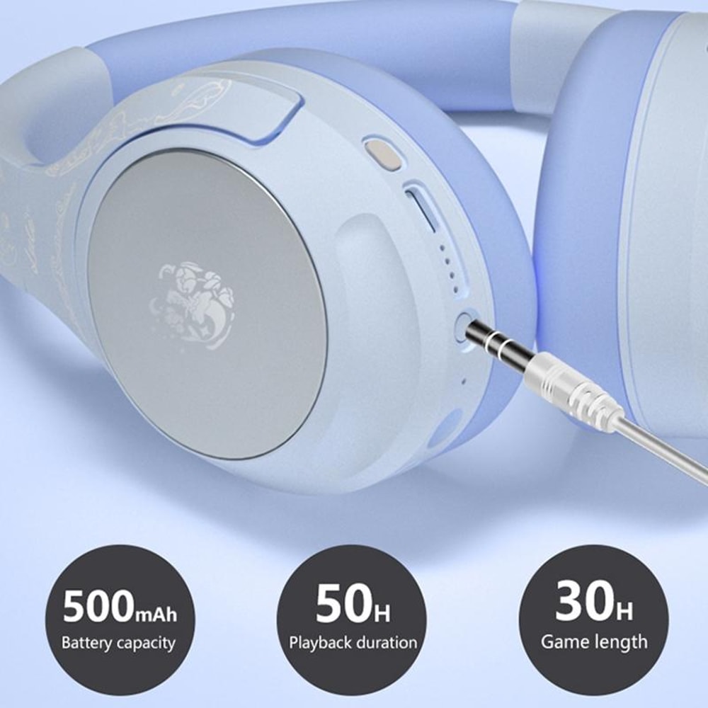 GT2 Wireless Gaming Headphones With ANC Noise Cancelling HiFi Bass Low Latency Bluetooth 53 7