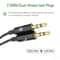 3.5mm to Dual 2.5mm Headphone Replacement Cable for Sol Republic Master Tracks HD V8 V10 V12 X3