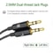 3.5mm to Dual 2.5mm Headphone Replacement Cable for Sol Republic Master Tracks HD V8 V10 V12 X3