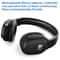 A8 Rechargeable FM Radio Headphones With LCD Display Foldable Memory Foam Design 5
