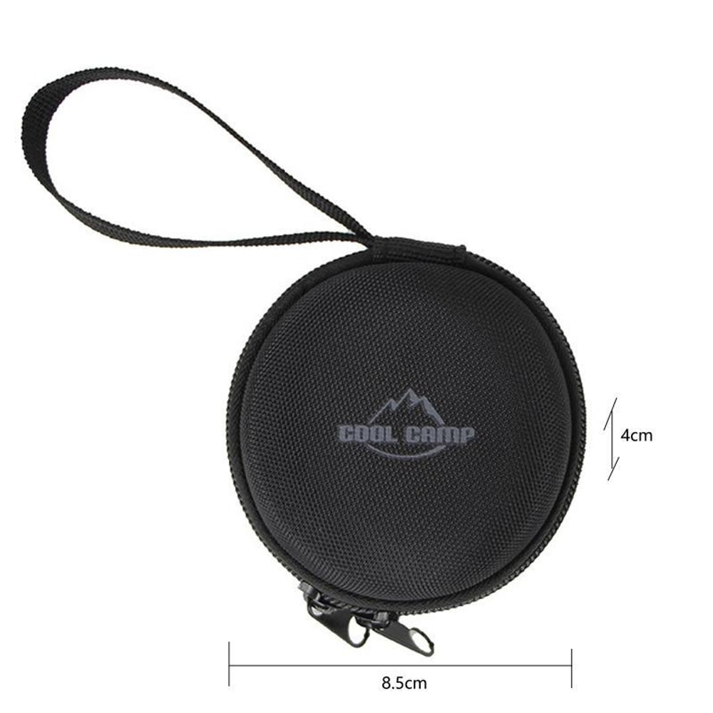 COOL CAMP Portable EVA Headphone Case Coin Pouch For Camping And Travel 9