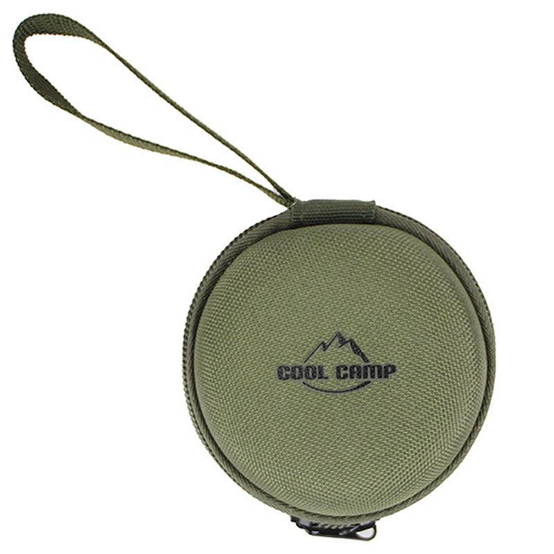 COOL CAMP Portable EVA Headphone Case Coin Pouch For Camping And Travel 4