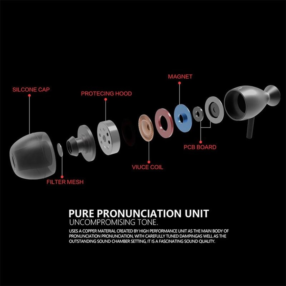 QKZ DM2 In Ear Sports Earbuds With Mic And Deep Bass Sound 4