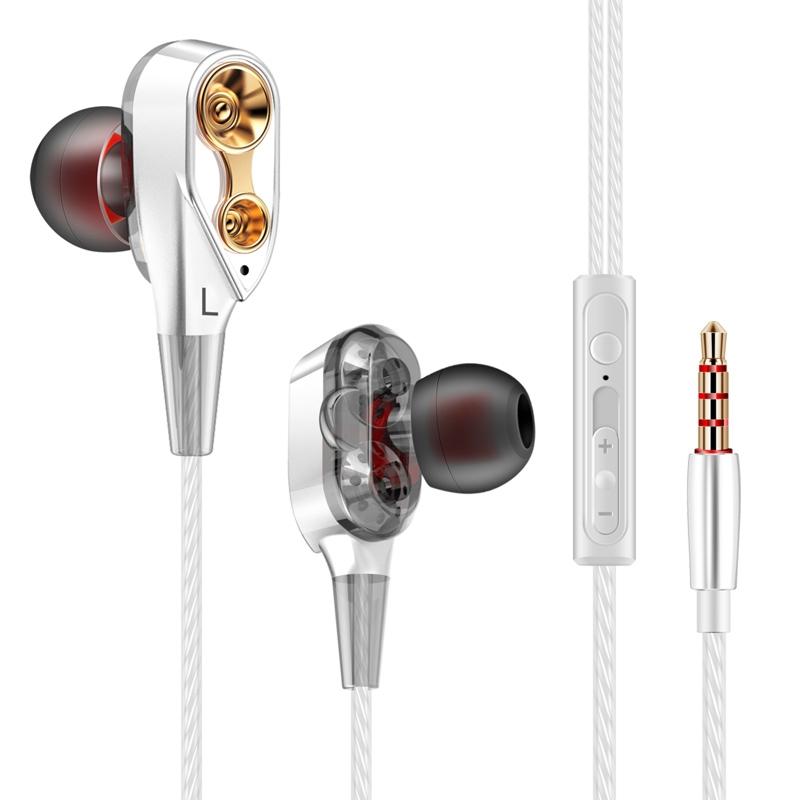 QKZ CK8 HiFi Earbuds With Quad Drivers HD Mic For Sports And Everyday Music 5