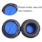 Breathable Replacement Ear Pads For Audio Technica ATH FC7 FC700 FC707 Headphones 3