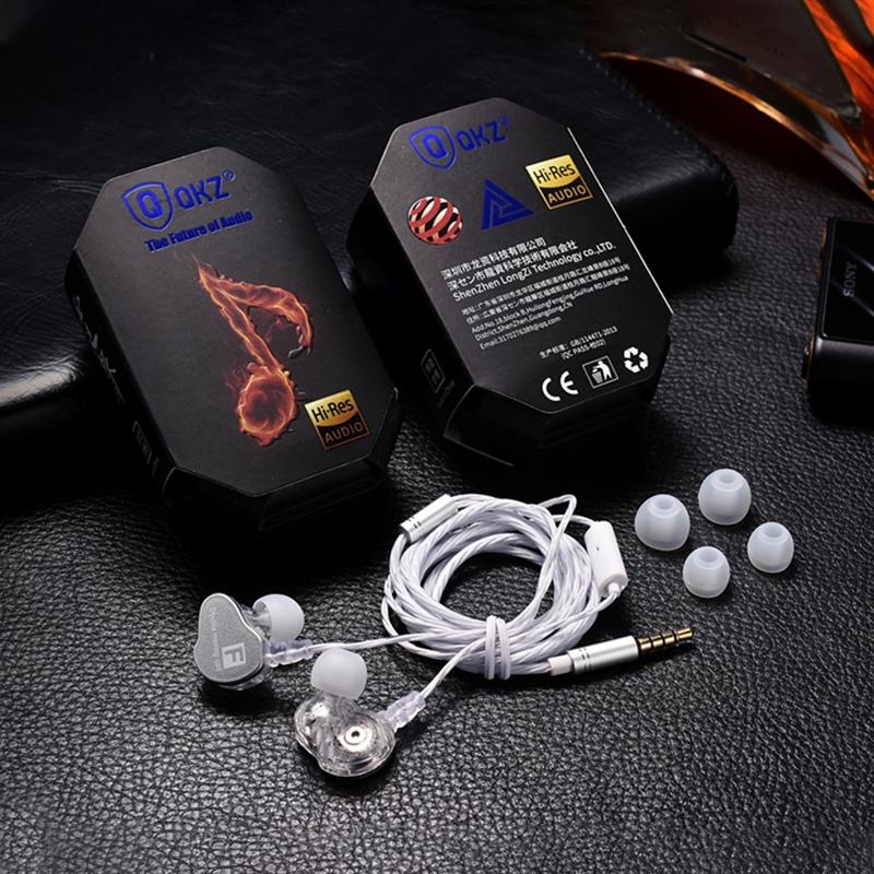QKZ CK9 HiFi Sports Earbuds With Quad Driver Stereo Sound Noise Isolating Fit 7