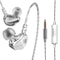 QKZ CK9 HiFi Sports Earbuds With Quad Driver Stereo Sound Noise Isolating Fit 0
